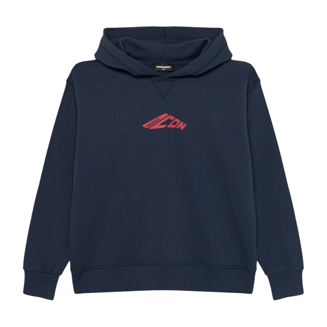 Felpa blu slouch fit ICON