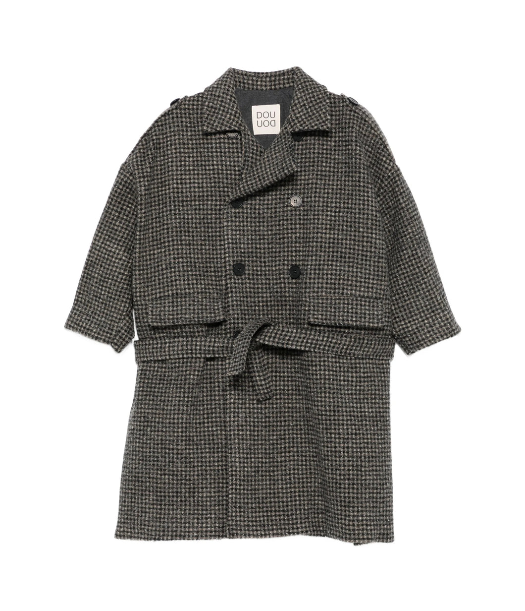 Cappotto con cintura