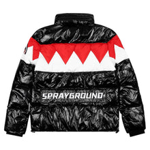 Carica l&#39;immagine nel visualizzatore di Gallery, BOMBER SPRAYGROUND SHARK DOWN JACKET J NERO
