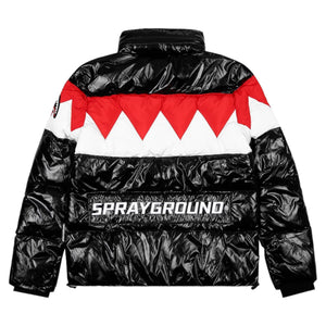 BOMBER SPRAYGROUND SHARK DOWN JACKET J NERO