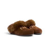 Carica l'immagine nel visualizzatore di Gallery, Slippers con logo e pelo
