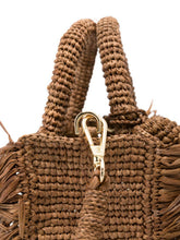 Carica l'immagine nel visualizzatore di Gallery, BORSA VANITY MINI MC2 SAINT BARTH MARRONE CON LOGO RICAMATO
