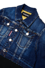 Carica l&#39;immagine nel visualizzatore di Gallery, Giacca in denim e fresco di lana
