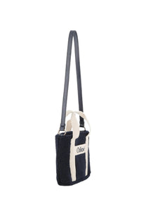 Borsa a spalla in teddy