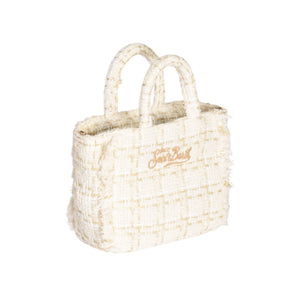 Borsa Vanity Mini Bianco Naturale