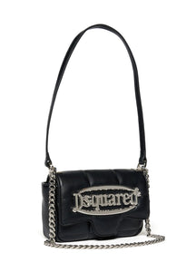 Borsa a spalla con logo