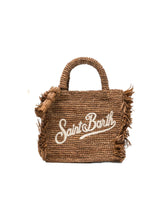 Carica l'immagine nel visualizzatore di Gallery, BORSA VANITY MINI MC2 SAINT BARTH MARRONE CON LOGO RICAMATO
