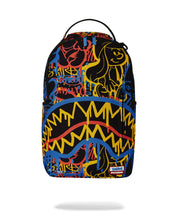 Carica l&#39;immagine nel visualizzatore di Gallery, ZAINO SPRAYGROUND SMURFS NEON DLXSR BACKPACK BLU
