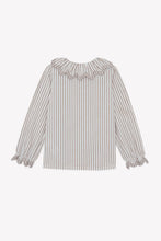 Carica l'immagine nel visualizzatore di Gallery, Camicia a righe con colletto volante
