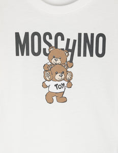 T-shirt con stampa teddy bear