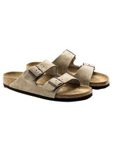 Carica l'immagine nel visualizzatore di Gallery, Slippers Arizona taupe scamosciato

