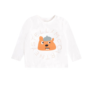 T-shirt neonato con stampa