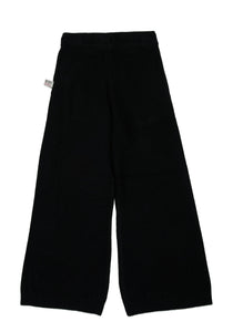 Pantaloni in maglia misto lana