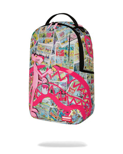 ZAINO PINK PANTERA ROSA SHARKMOUTH DLXR IN TESSUTO
