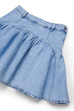 Carica l'immagine nel visualizzatore di Gallery, Gonna in denim con volant
