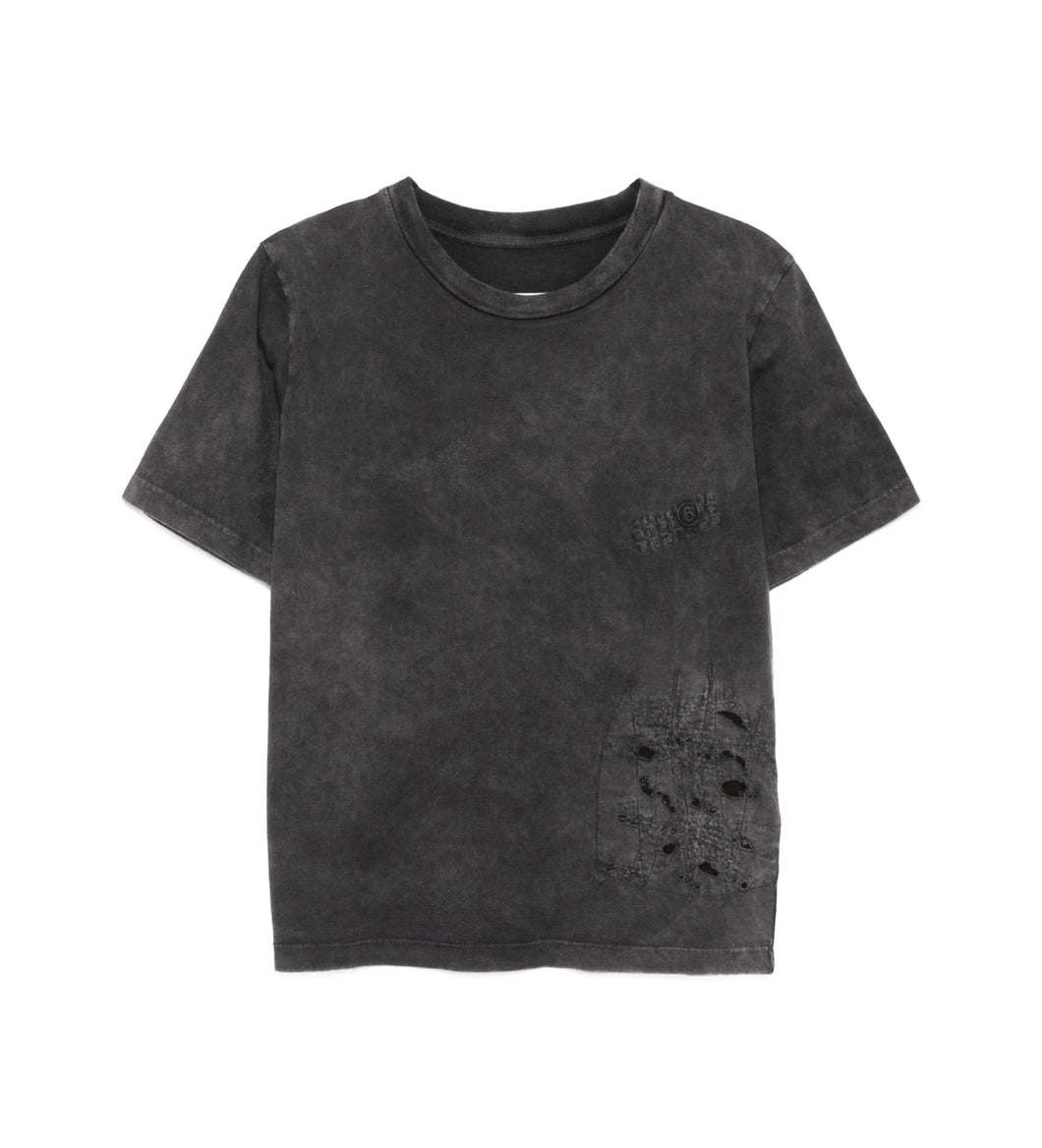 T-shirt effetto vissuto