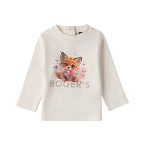 T-shirt a manica lunga neonata