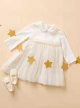 Carica l&#39;immagine nel visualizzatore di Gallery, Abito in tulle con micro glitter
