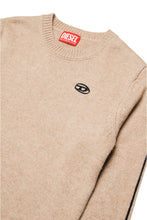 Carica l&#39;immagine nel visualizzatore di Gallery, Maglione beige con logo Oval D
