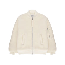 Carica l'immagine nel visualizzatore di Gallery, BOMBER OVERSIZE IN LANA BOUCLÉ

