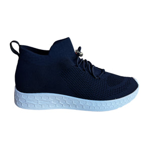 Sneakers ultraleggere a calzino blu