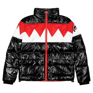 BOMBER SPRAYGROUND SHARK DOWN JACKET J NERO