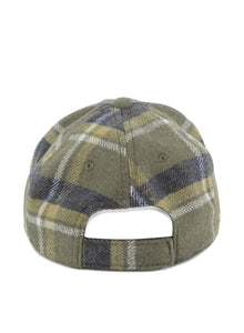 Cappellino a quadri