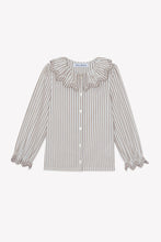 Carica l'immagine nel visualizzatore di Gallery, Camicia a righe con colletto volante
