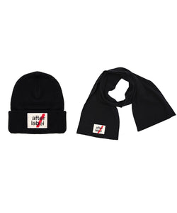 Set cuffia e sciarpa