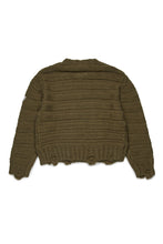 Carica l&#39;immagine nel visualizzatore di Gallery, Pullover in misto lana a coste con rotture

