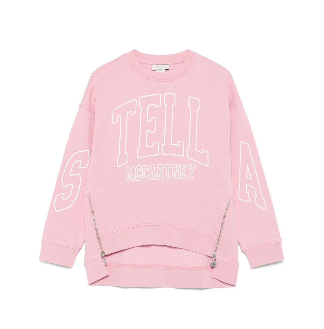 Maxi felpa rosa
