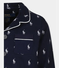 Carica l'immagine nel visualizzatore di Gallery, Set pigiama blu navy
