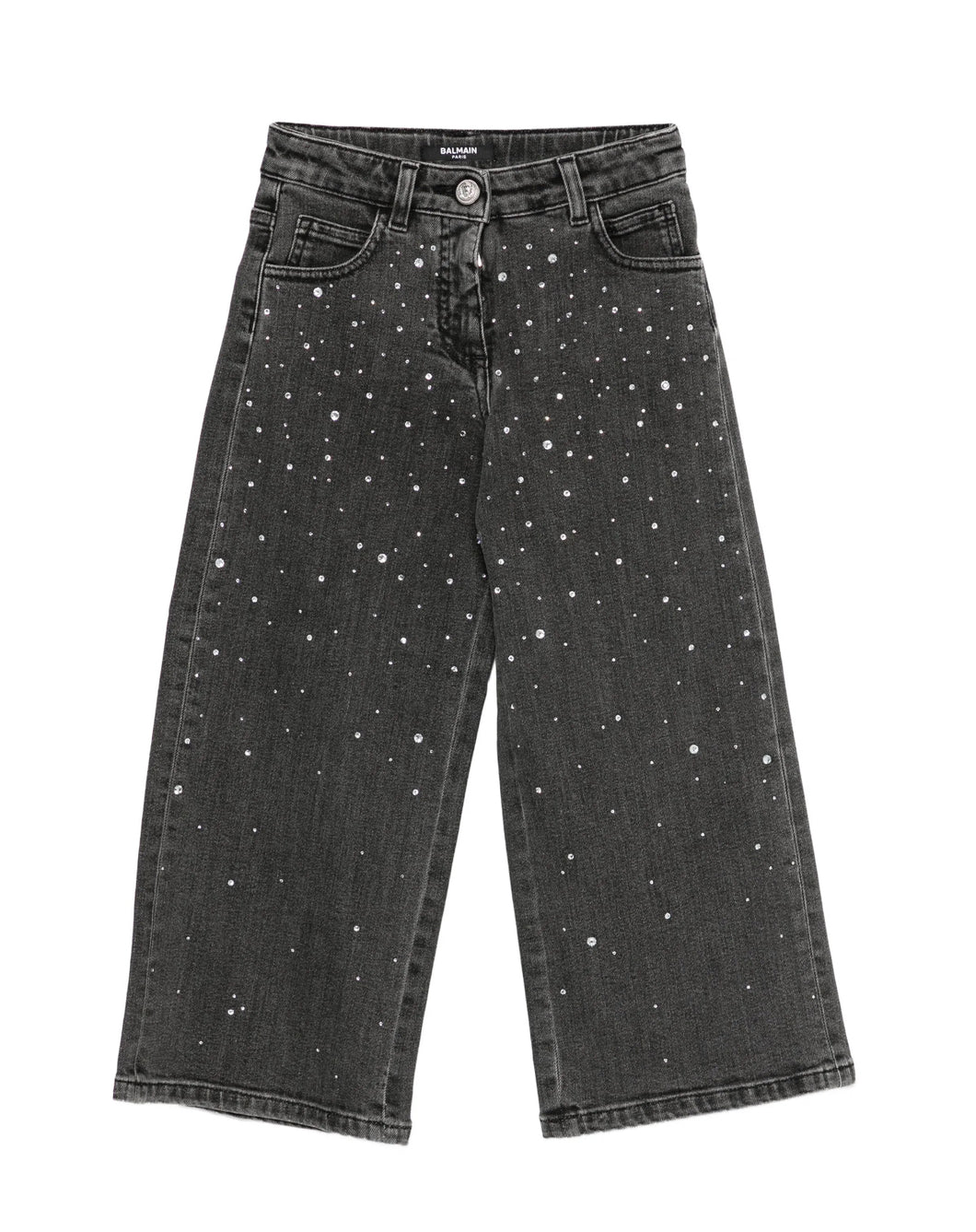 Jeans con cristalli