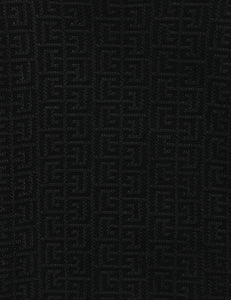 Maglia nera con monogramma