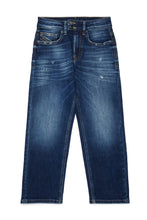 Carica l'immagine nel visualizzatore di Gallery, Jeans relaxed fit jeans in medium blue wash - D-Maki
