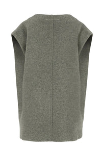 Gilet con scollo a V