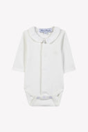 Body in cotone leggero Colletto Claudine