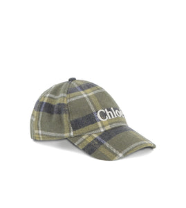 Cappellino a quadri