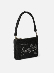 Pochette parisienne mini w tweed black