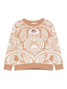 Maglione con motivo Paisley