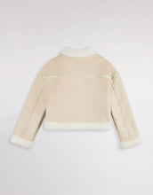 Carica l&#39;immagine nel visualizzatore di Gallery, Giubbotto effetto shearling
