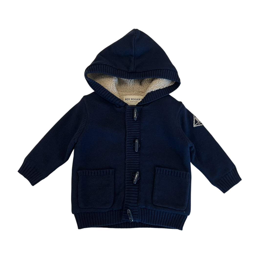Giacca in maglia teddy neonato