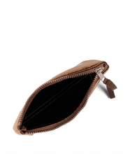 Carica l'immagine nel visualizzatore di Gallery, Pochette Aline in velluto con logo strass
