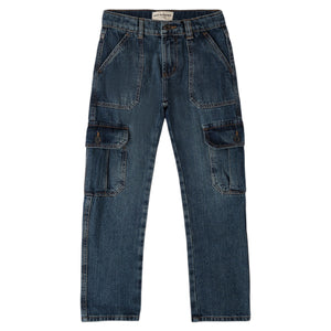 Jeans cargo weared bambino