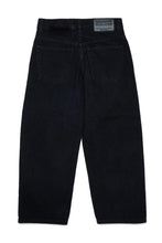 Carica l'immagine nel visualizzatore di Gallery, Jeans in denim nero relaxed fit - D-Devon
