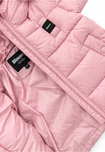 Carica l'immagine nel visualizzatore di Gallery, Giubbino rosa neon cappuccio da neonata
