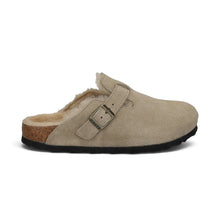 Carica l'immagine nel visualizzatore di Gallery, Birkenstock Boston taupe in pelliccia di agnello
