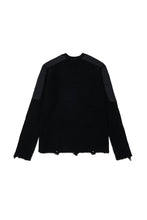 Carica l'immagine nel visualizzatore di Gallery, Pullover girocollo a costine
