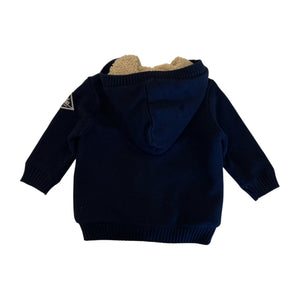 Giacca in maglia teddy neonato