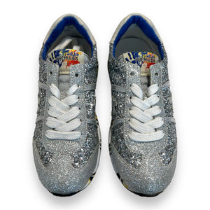 Sneakers lucy glitter argento